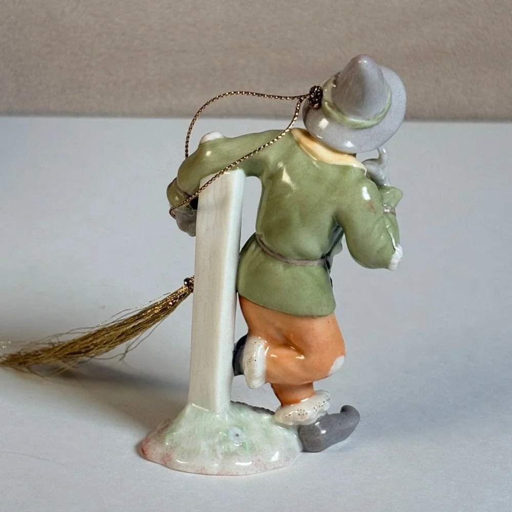Lenox SCARECROW‎ ORNAMENT Wizard of Oz Porcelain Christmas Ornament in Box